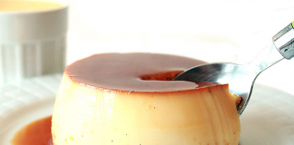 Winter Dessert Cream Caramel