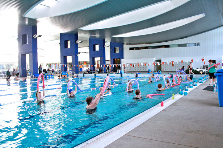 Aqua Aerobics - modern day fitness exercises