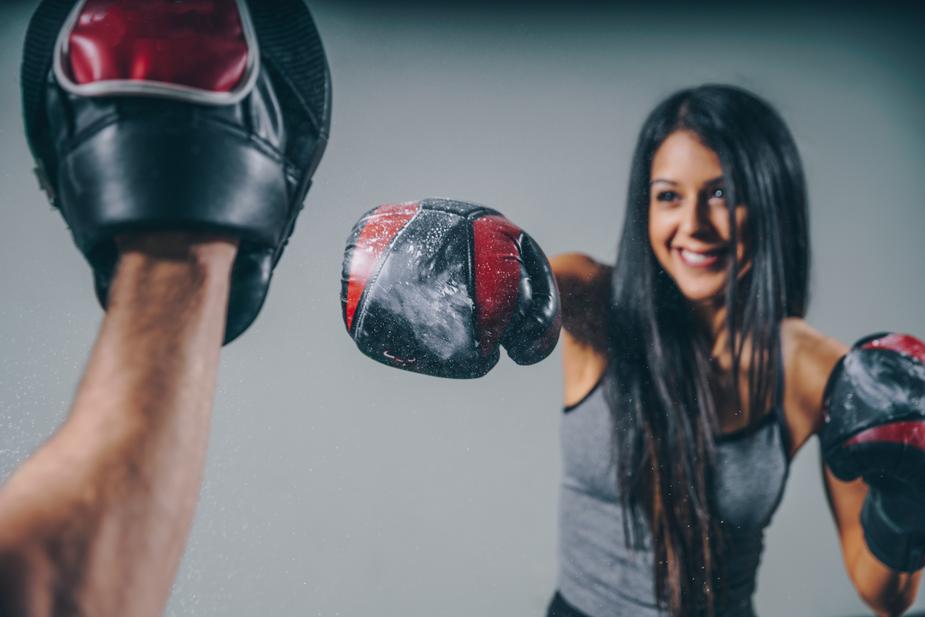 Punching - modern day fitness exercises
